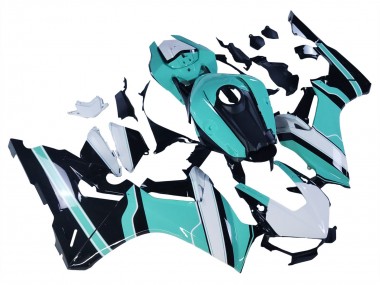 2017-2023 Honda CBR1000RR Motorcycle Fairings - White Light Blue Glossy Black Canada