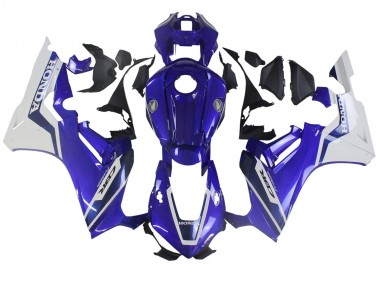 2017-2023 Honda CBR1000RR Motorcycle Fairings - White Blue Canada
