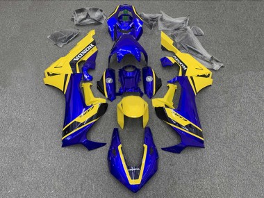 2017-2023 Honda CBR1000RR Motorcycle Fairings - Yellow Blue Canada
