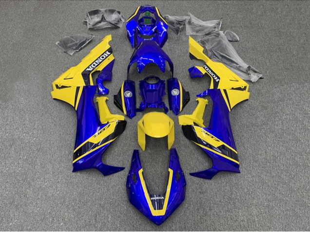 2017-2023 Honda CBR1000RR Motorcycle Fairings - Yellow Blue Canada