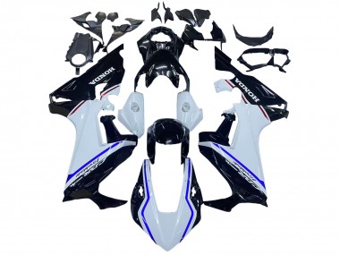 2017-2023 Honda CBR1000RR Motorcycle Fairing Kits - White Blue Glossy Black Canada