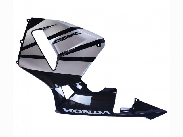 2003-2004 Honda CBR600RR Motorcycle Fairings - Silver Glossy Black Canada