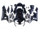 2003-2004 Honda CBR600RR Motorcycle Fairings - Silver Glossy Black Canada