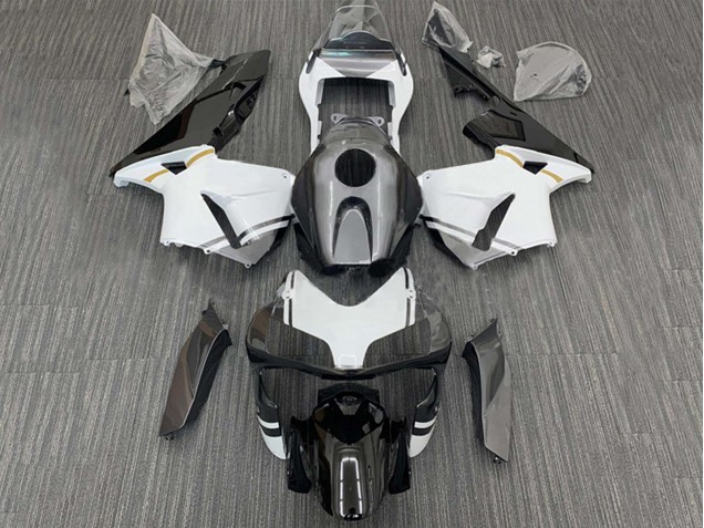 2003-2004 Honda CBR600RR Motorcycle Fairings - White Glossy Black Matte Black Canada