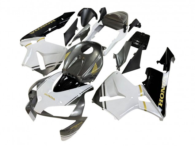 2003-2004 Honda CBR600RR Motorcycle Fairings - White Yellow Grey Black Canada
