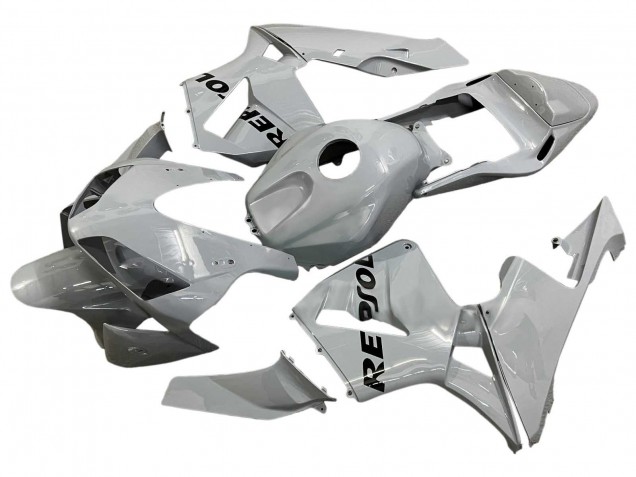2003-2004 Honda CBR600RR Motorcycle Fairings - Silver Black Repsol Canada