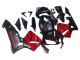 2003-2004 Honda CBR600RR Motorcycle Fairings - Red Glossy Black Matte Black Canada