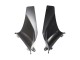 2003-2004 Honda CBR600RR Motorcycle Fairings - White Matte Black Racing Canada