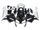 2003-2004 Honda CBR600RR Motorcycle Fairings - White Matte Black Canada