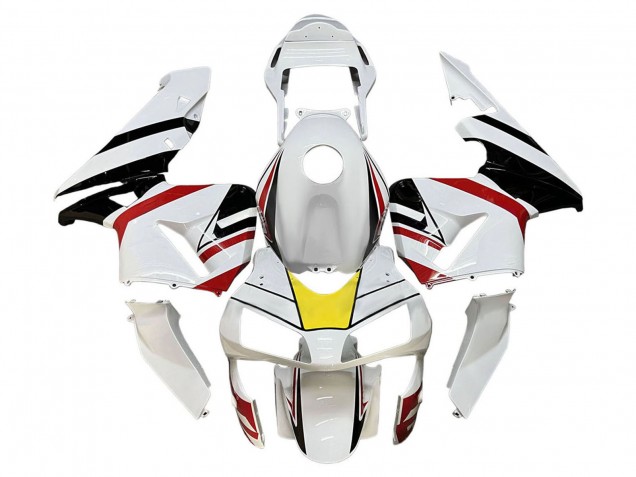 2003-2004 Honda CBR600RR Motorcycle Fairings - White Red Yellow Black Canada