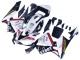 2003-2004 Honda CBR600RR Motorcycle Fairings - White Red Glossy Black DENSO Rimont Canada