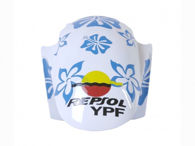 2003-2004 Honda CBR600RR Motorcycle Fairings - White Blue Red Nastro Azzurro 46 Canada