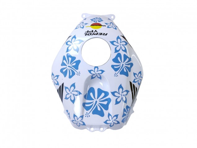 2003-2004 Honda CBR600RR Motorcycle Fairings - White Blue Red Nastro Azzurro 46 Canada