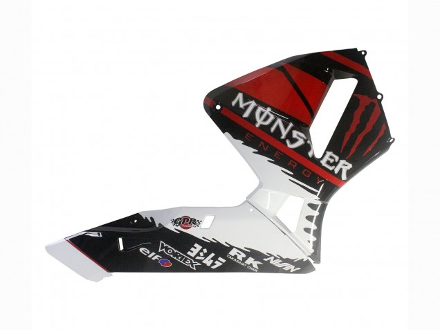 2003-2004 Honda CBR600RR Motorcycle Fairings - White Red Glossy Black Monster Canada