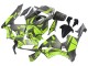 2003-2004 Honda CBR600RR Motorcycle Fairings - Yellow Matte Black Canada