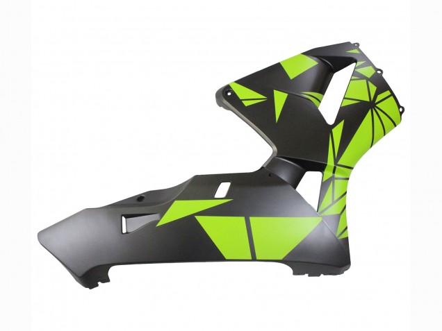 2003-2004 Honda CBR600RR Motorcycle Fairings - Yellow Matte Black Canada