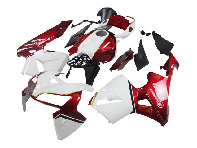 2005-2006 Honda CBR600RR Motorcycle Fairing Kits - Red White Black Canada