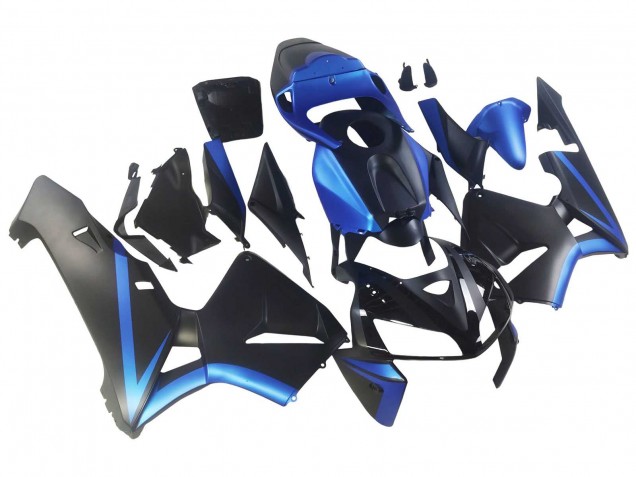 2005-2006 Honda CBR600RR Motorcycle Fairings - Black Blue Canada