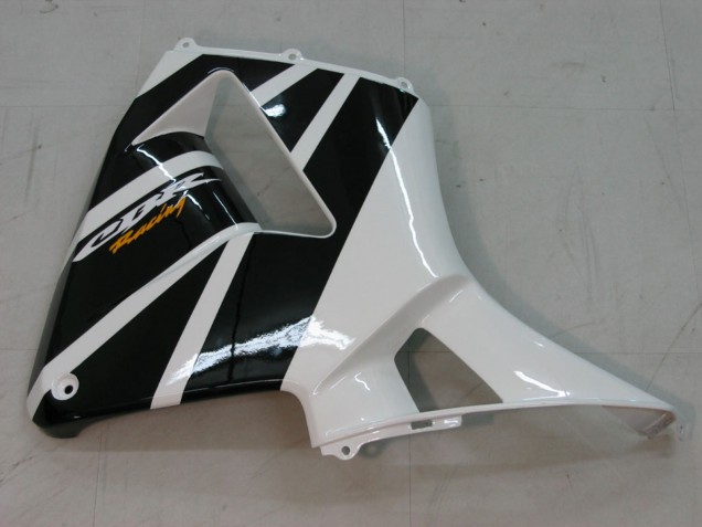 2005-2006 Honda CBR600RR Motorcycle Fairings - Black White Racing Canada