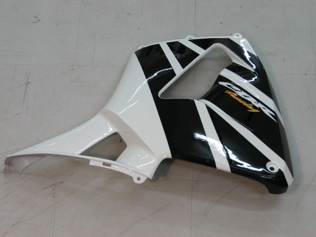 2005-2006 Honda CBR600RR Motorcycle Fairings - Black White Racing Canada