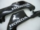 2005-2006 Honda CBR600RR Motorcycle Fairings - Glossy Black Grey Flame Canada