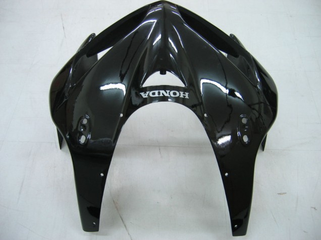 2005-2006 Honda CBR600RR Motorcycle Fairings - Glossy Black Grey Flame Canada