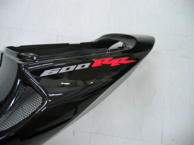 2005-2006 Honda CBR600RR Motorcycle Fairings - Glossy Black Grey Flame Canada