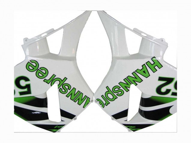 2005-2006 Honda CBR600RR Motorcycle Fairings - Green White Black hannspree 52 Canada
