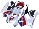 2005-2006 Honda CBR600RR Motorcycle Fairing - White Red Blue HRC Canada