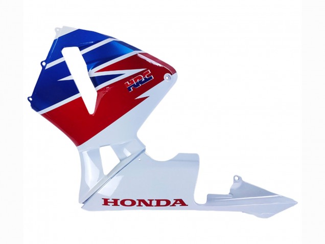 2005-2006 Honda CBR600RR Motorcycle Fairing - White Red Blue HRC Canada