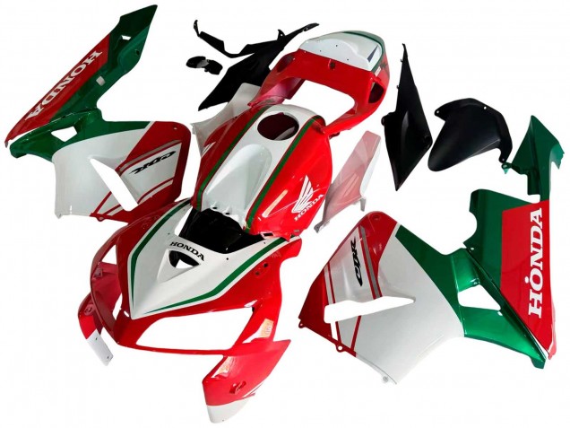 2005-2006 Honda CBR600RR Motorcycle Fairings - Red White Green Canada
