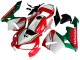 2005-2006 Honda CBR600RR Motorcycle Fairings - Red White Green Canada