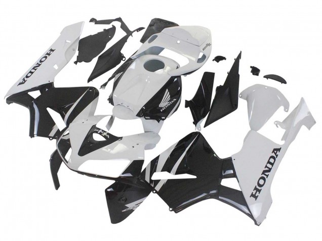 2005-2006 Honda CBR600RR Motorcycle Fairing - White Black Canada