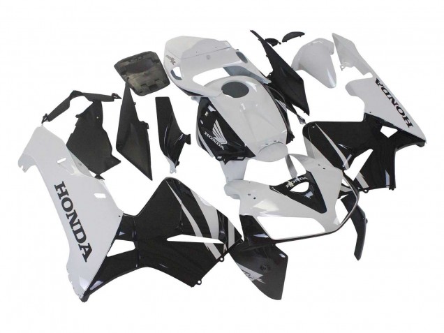 2005-2006 Honda CBR600RR Motorcycle Fairing - White Black Canada