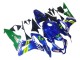 2007-2008 Honda CBR600RR Motorcycle Fairings - Blue Green MoviStar Castrol Canada