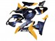 2007-2008 Honda CBR600RR Motorcycle Fairings - Orange Dark Blue Trick Star 06 Canada