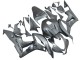 2007-2008 Honda CBR600RR Motorcycle Fairings - Silver Grey Canada