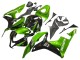 2007-2008 Honda CBR600RR Motorcycle Fairing Kits - Green Glossy Black Canada
