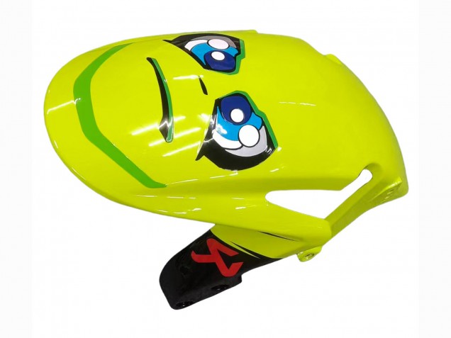 2007-2008 Honda CBR600RR Motorcycle Fairings - Green Yellow Glossy Black Shark 46 Canada