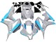 2007-2008 Honda CBR600RR Motorcycle Fairings - Glossy Grey Light Blue Canada