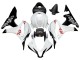 2007-2008 Honda CBR600RR Motorcycle Fairings - White Matte Black Red Repsol Canada