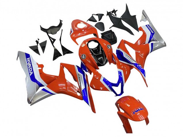 2007-2008 Honda CBR600RR Motorcycle Fairings - Silver Blue Red HRC Canada
