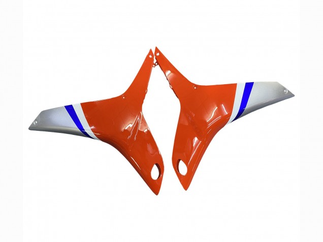 2007-2008 Honda CBR600RR Motorcycle Fairings - Silver Blue Red HRC Canada