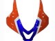 2007-2008 Honda CBR600RR Motorcycle Fairings - Silver Blue Red HRC Canada
