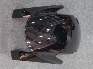 2007-2008 Honda CBR600RR Motorcycle Fairings - Glossy Black Orange Flame Canada