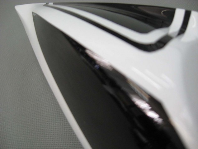 2007-2008 Honda CBR600RR Motorcycle Fairings - White Black Racing Canada