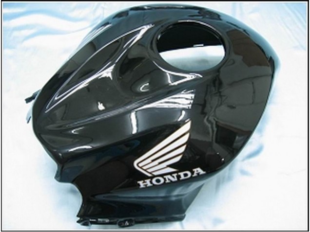 2007-2008 Honda CBR600RR Motorcycle Fairings - Glossy Black White West Canada