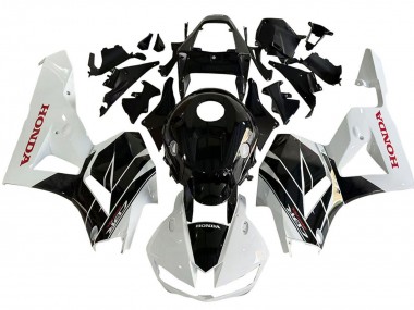 2013-2023 Honda CBR600RR Motorcycle Fairing Kits - White Glossy Black Canada