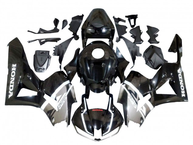 2013-2023 Honda CBR600RR Motorcycle Fairings - Silver Glossy Black Canada