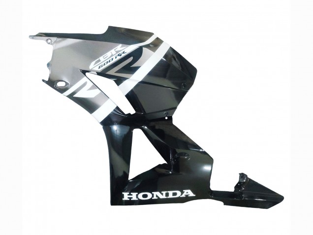2013-2023 Honda CBR600RR Motorcycle Fairings - Silver Glossy Black Canada